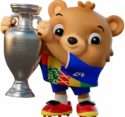 Albärt, mascotte officielle de l'UEFA Euro 2024